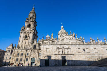 Cathedral, Santiago de Compostela, UNESCO World Heritage Site, Galicia, Spain, Europe - RHPLF26600