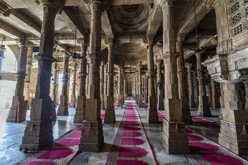 Jama Mosque, UNESCO World Heritage Site, Ahmedabad, Gujarat, India, Asia - RHPLF26629