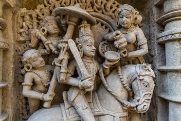 Rani Ki Vav, The Queen's Stepwell, UNESCO World Heritage Site, Patan, Gujarat, India, Asia - RHPLF26662