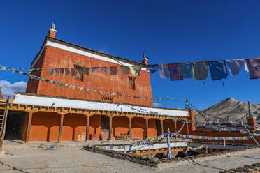 Lo Manthang-Kloster, Königreich Mustang, Himalaya, Nepal, Asien - RHPLF26690