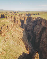 Aerial view of the Little Colorado River Gorge, near Grand Canyon, Arizona, United States. - AAEF21120