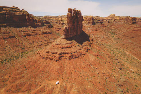 Aerial view of the famous Valley of the Gods, Utah, United States. - AAEF21148