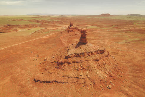 Aerial view of the famous Valley of the Gods, Utah, United States. - AAEF21152