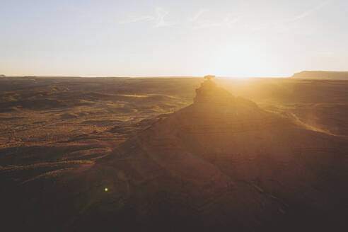 Aerial view of the rock 