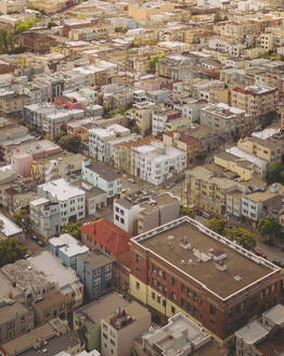 Aerial view of the skyline of San Francisco, California, United States. - AAEF21355