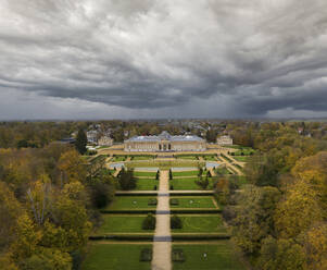 Aerial view of Royal Museum for Central Africa, Brussels, Belgium. - AAEF21824