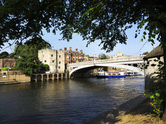 Lendal Bridge over the River Ouse, York, Yorkshire, England, United Kingdom, Europe - RHPLF26840