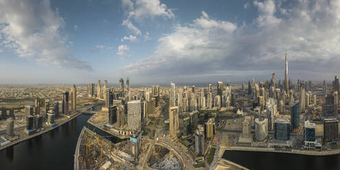 Aerial view of downtown Dubai, United Arab Emirates, Middle East - RHPLF26862