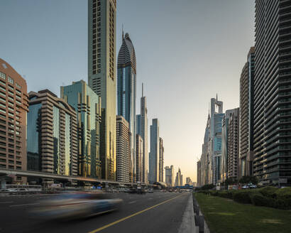 Sheikh Zayed Road, Downtown, Dubai, United Arab Emirates, Middle East - RHPLF26863