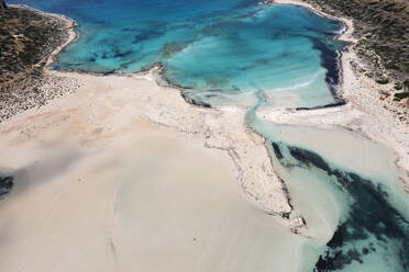 Balos Beach and Bay, Peninsula of Gramvousa, Chania, Crete, Greek Islands, Greece, Europe - RHPLF26995