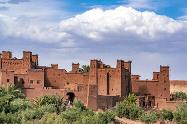 Ancient fortress (Ksar), Ait Ben Haddou, UNESCO World Heritage Site, Ouarzazate province, Morocco, North Africa, Africa - RHPLF27026