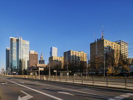 Prosta Street, Warsaw, Masovian Voivodeship, Poland, Europe - RHPLF27103