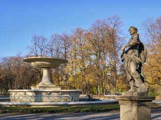 Fountain in the Saxon Garden, Warsaw, Masovian Voivodeship, Poland, Europe - RHPLF27107