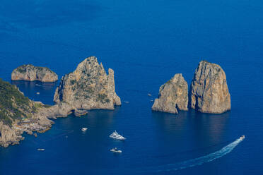 Faraglioni, Island of Capri, Campania, Italy, Europe - RHPLF27234