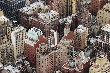 USA, Bundesstaat New York, New York City, Klassische Wohnhäuser in der Innenstadt - MMPF00859