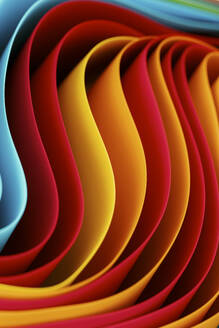 Smooth 3D curvy abstract background - JPF00473