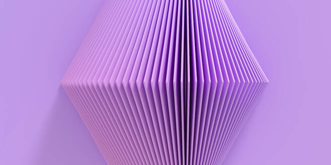 Geometrische Form Muster gegen lila Hintergrund - MSMF00105