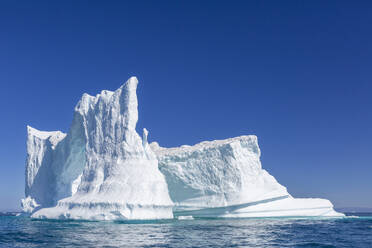 Huge iceberg from the nearby Ilulissat Icefjord floating near Ilulissat, formerly Jakobshavn, Western Greenland, Polar Regions - RHPLF27345