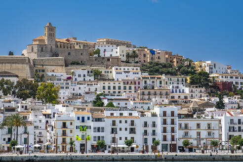 The old town of Ibiza, Ibiza, Balearic Islands, Spain, Mediterranean, Europe - RHPLF27378