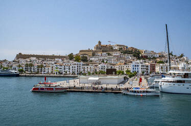 The town of Ibiza, Ibiza, Balearic Islands, Spain, Mediterranean, Europe - RHPLF27384