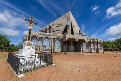 Cathedral Sainte Therese, Garoua, Northern Cameroon, Africa - RHPLF27432