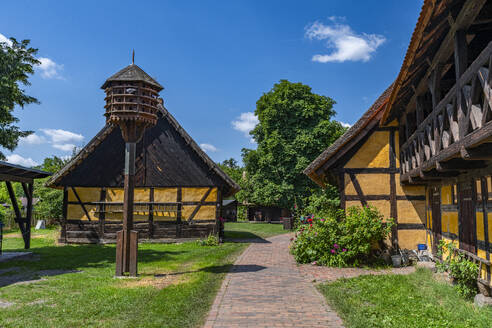 Open Air Museum in Lehde, UNESCO Biosphere Reserve, Spree Forest, Brandenburg, Germany, Europe - RHPLF27649