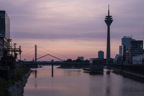 Medienhafen, Dusseldorf, North Rhine-Westphalia, Germany, Europe - RHPLF27891