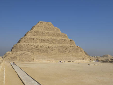 Step Pyramid of Djoser, dating from circa 2700 BC, part of the Memphite Necropolis, UNESCO World Heritage Site, Egypt, North Africa Africa - RHPLF27903