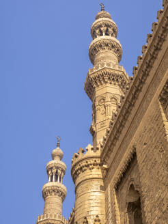 The Mosque of Sultan Hassan, built between 1356 and 1363 during the Bahri Mamluk period, Cairo, Egypt, North Africa, Africa - RHPLF27907