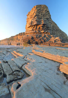 Nash Point, Glamorgan Heritage Coast, South Wales, United Kingdom, Europe - RHPLF27984