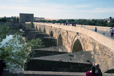 Roman Bridge, UNESCO World Heritage Site, Cordoba, Andalusia, Spain, Europe - RHPLF28018