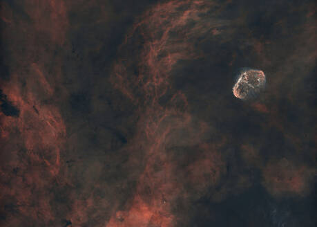 Mondsichelnebel (Caldwell 27) im Sternbild Cygnus - ZCF01164