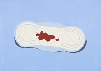 A Menstrual Pads with Blood · Free Stock Photo