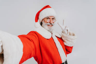 Weihnachtsmann Porträt, Weihnachten und Neujahr festliche Tage Konzepte - DMDF05256