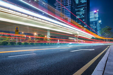 Urban traffic with cityscape in Shanghai,China.. urban traffic with cityscape - INGF12748