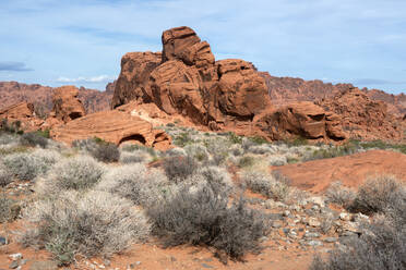 Valley of Fire, near Las Vegas, Nevada, United States of America, North America - RHPLF28578