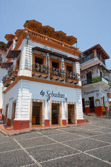 Street Scene, Taxco, Guerrero, Mexico, North America - RHPLF28589