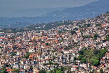 Overview, Taxco, Guerrero, Mexico, North America - RHPLF28595