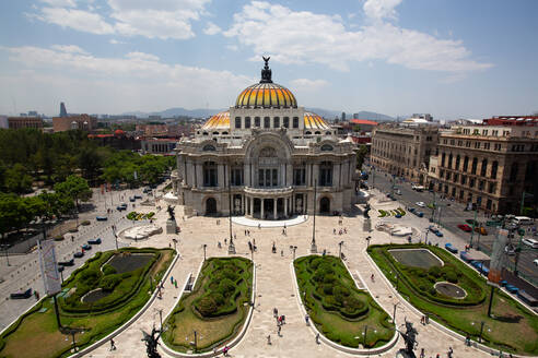 Palacio de Bellas Artes (Palace of Fine Arts), construction started 1904, Mexico City, Mexico, North America - RHPLF28600