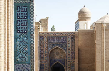 The world-famous Islamic architecture of Samarkand, UNESCO World Heritage Site, Uzbekistan, Central Asia, Asia - RHPLF28630