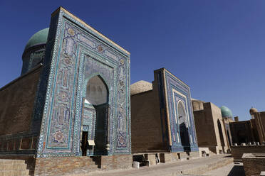 The world-famous Islamic architecture of Samarkand, UNESCO World Heritage Site, Uzbekistan, Central Asia, Asia - RHPLF28634