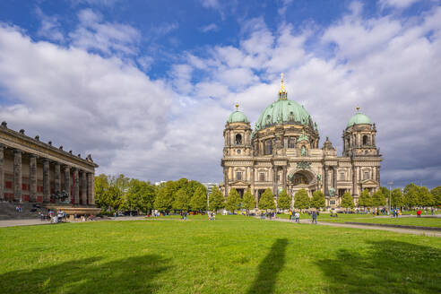 View of Berlin Cathedral, Museum Island, Mitte, Berlin, Germany, Europe - RHPLF28850