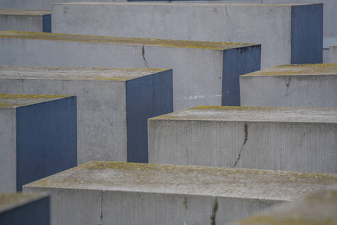 View of Memorial to the Murdered Jews of Europe, Berlin, Germany, Europe - RHPLF28859