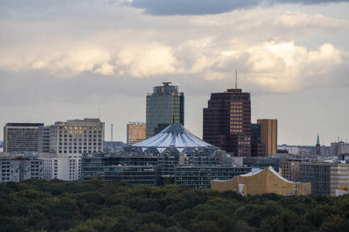 Germany, Berlin, Potsdamer Platz seen from Victory Column - NGF00805