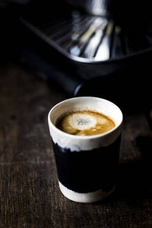 Cup of freshly brewed espresso - SBDF04664
