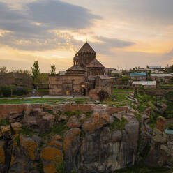 View of Harichavank Monastery, an Orthodox Churches in Harich, Armenia. - AAEF22987