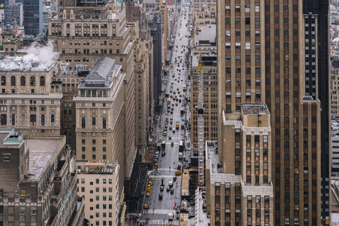 Manhattan-Wolkenkratzer im Downtown District in New York City - MMPF01014