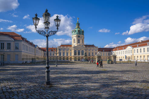 View of Charlottenburg Palace at Schloss Charlottenburg, Berlin, Germany, Europe - RHPLF28897