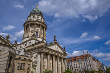 View of Franzosischer Dom, Gendarmenmarkt, Berlin, Germany, Europe - RHPLF28931