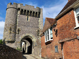 Castle Gate, Lewes, East Sussex, England, United Kingdom, Europe - RHPLF29093